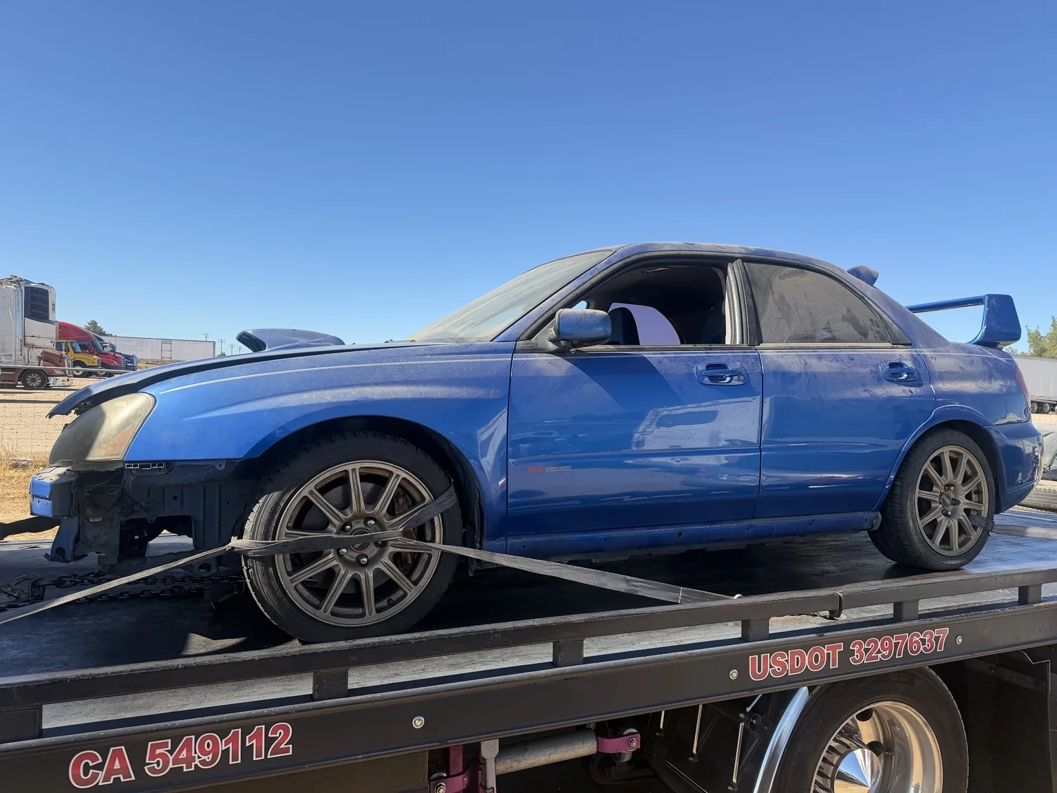 Subaru WRX project vehicle