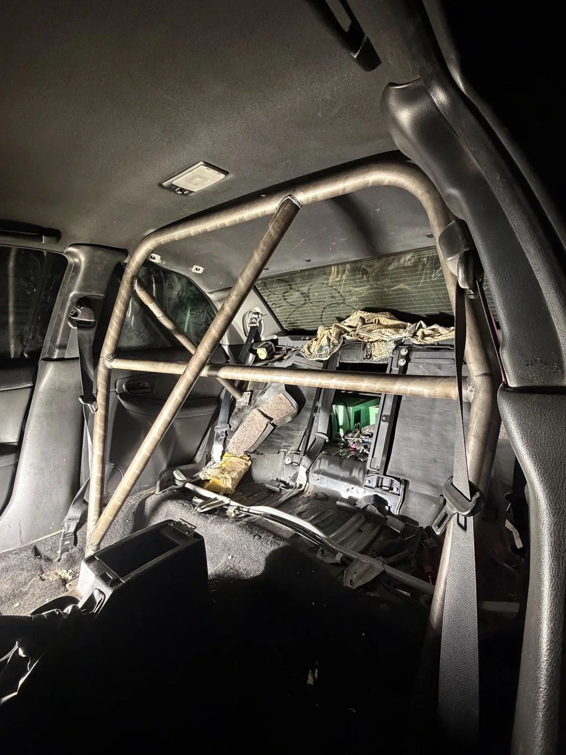 Roll cage installation